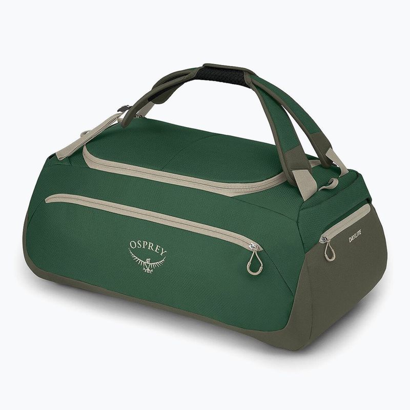 Τσάντα ταξιδιού Osprey Daylite Duffel 60 l green canopy/green creek