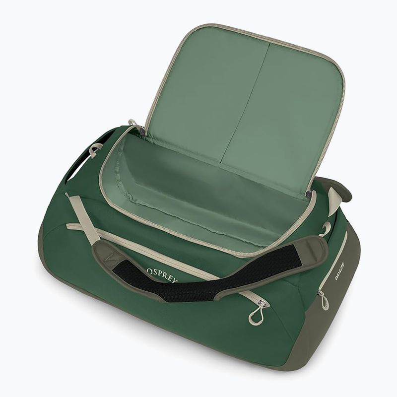 Τσάντα ταξιδιού Osprey Daylite Duffel 60 l green canopy/green creek 3