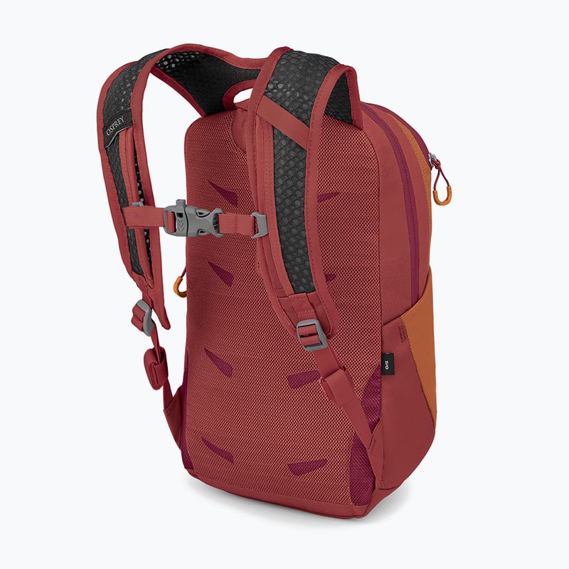 Osprey Daylite Jr Pack πορτοκαλί αυγή / μπαζάν παιδικό σακίδιο πεζοπορίας 3