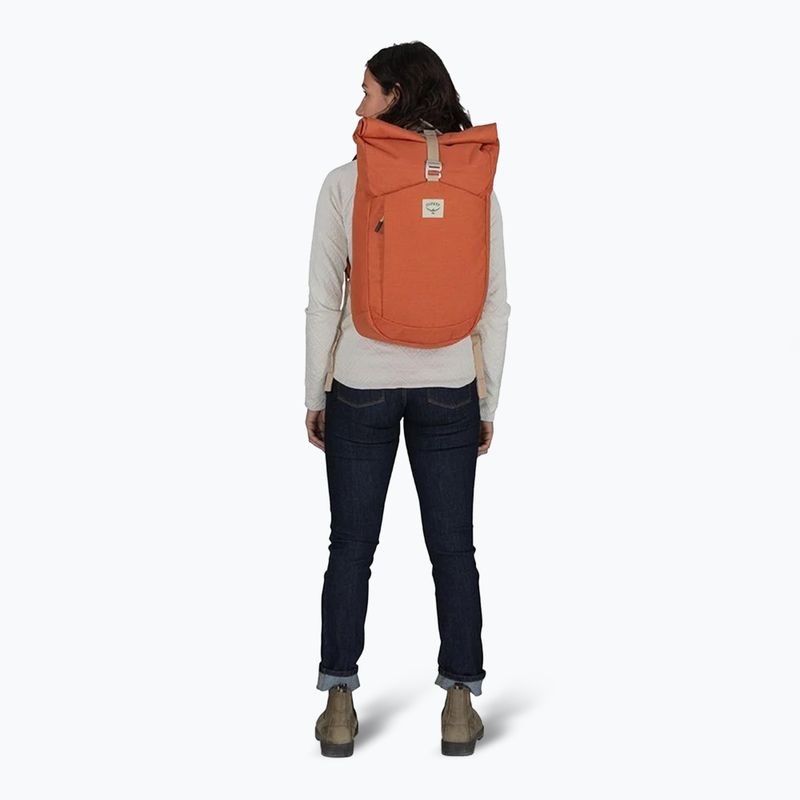 Σακίδιο πλάτης Osprey Arcane Roll Top Pack 22 l porcelain orange heather 7