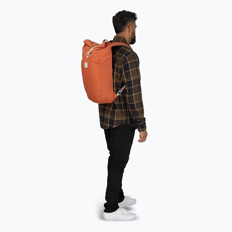 Σακίδιο πλάτης Osprey Arcane Roll Top Pack 22 l porcelain orange heather 10