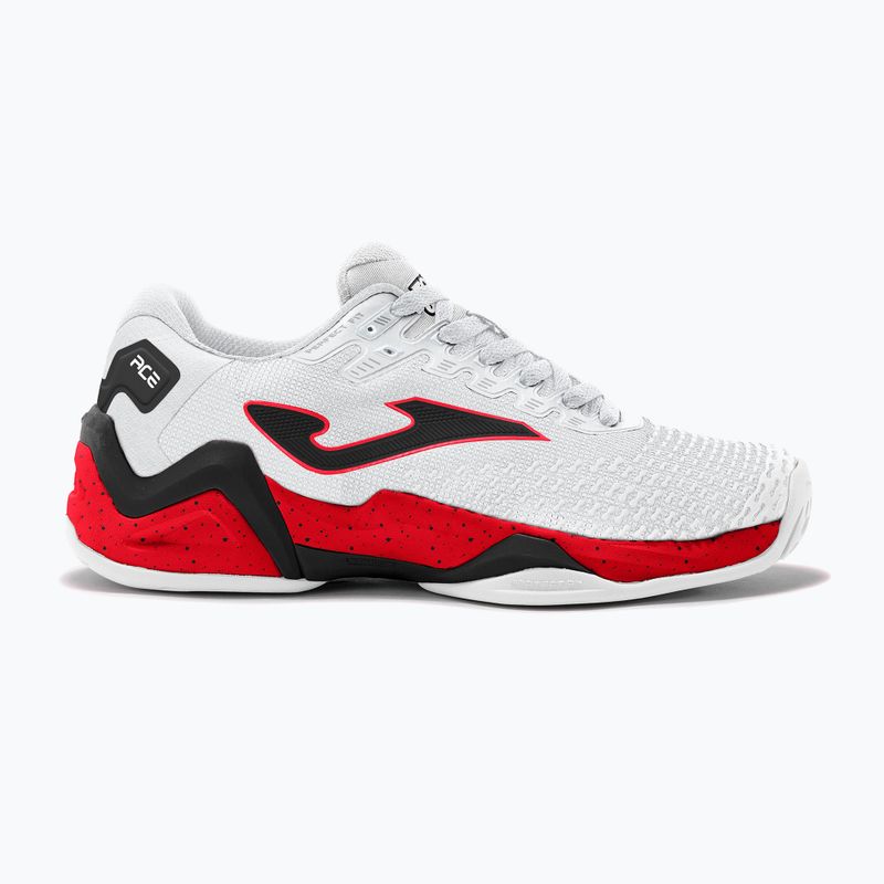 Joma T.Ace 2302 ανδρικά παπούτσια τένις λευκό και κόκκινο TACES2302P 10