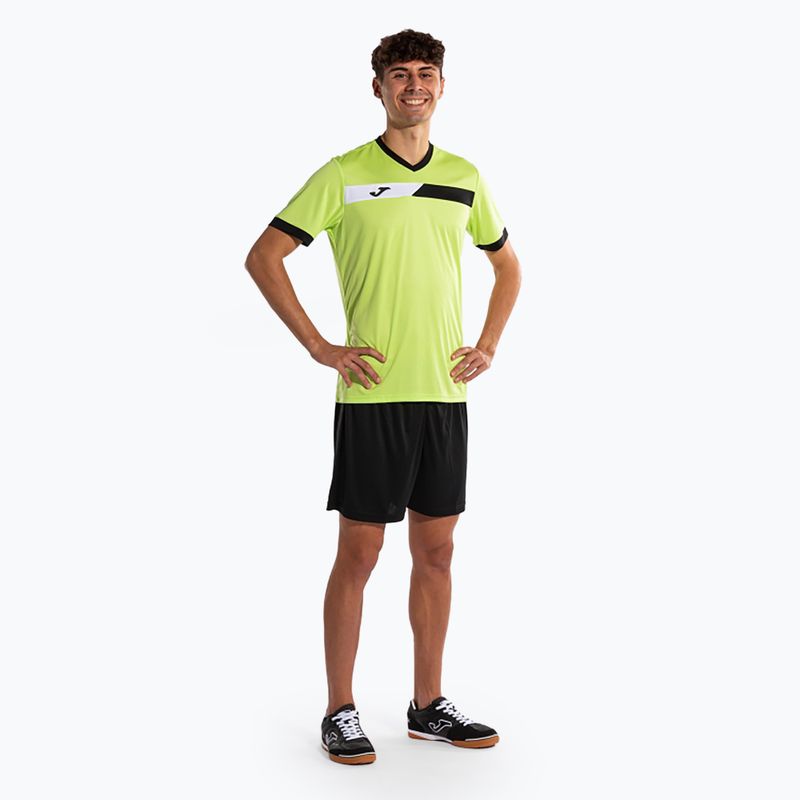 Ανδρική μπλούζα τένις Joma Court lime/black 2