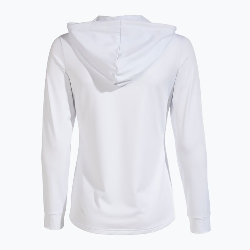 Γυναικείο φούτερ τένις Joma Sculpture II Zip-Up Hoodie white 9