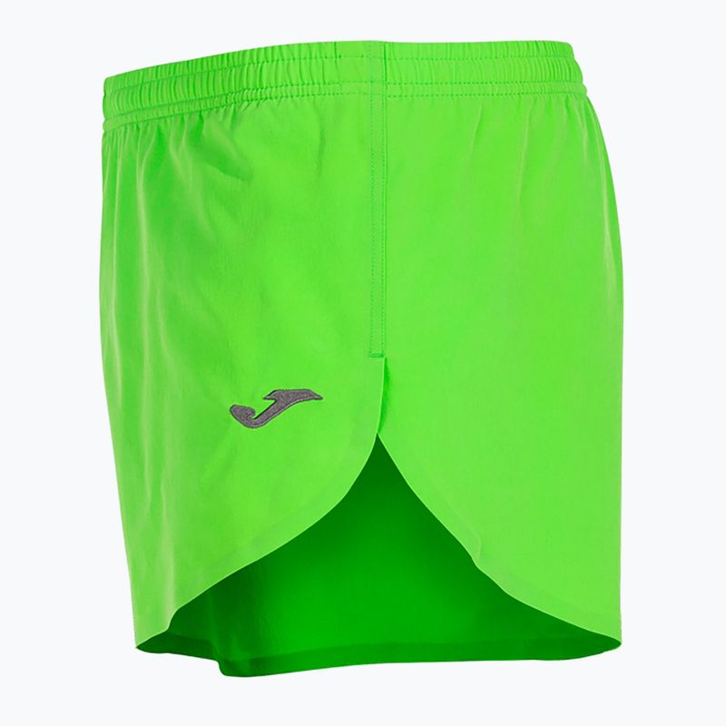 Σορτς για τρέξιμο Joma Olimpia fluor green 4