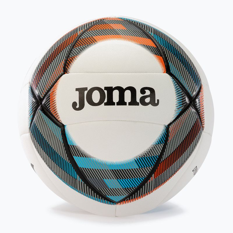 Joma Dynamic III ποδοσφαίρου λευκό/μαύρο/μπλε/πορτοκαλί μέγεθος 5