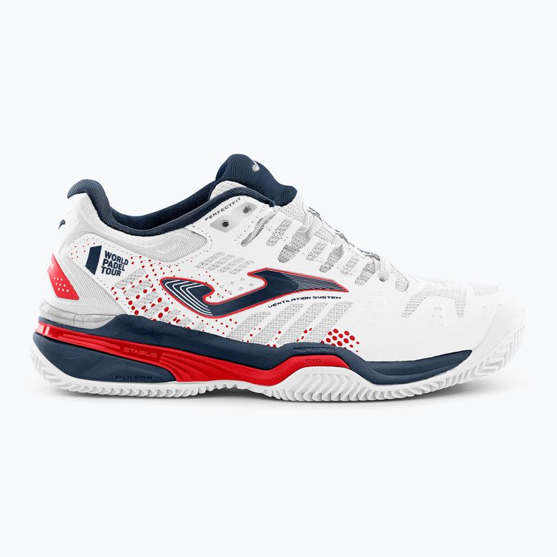 Παιδικά παπούτσια τένις Joma Slam JR C white/navy blue 8