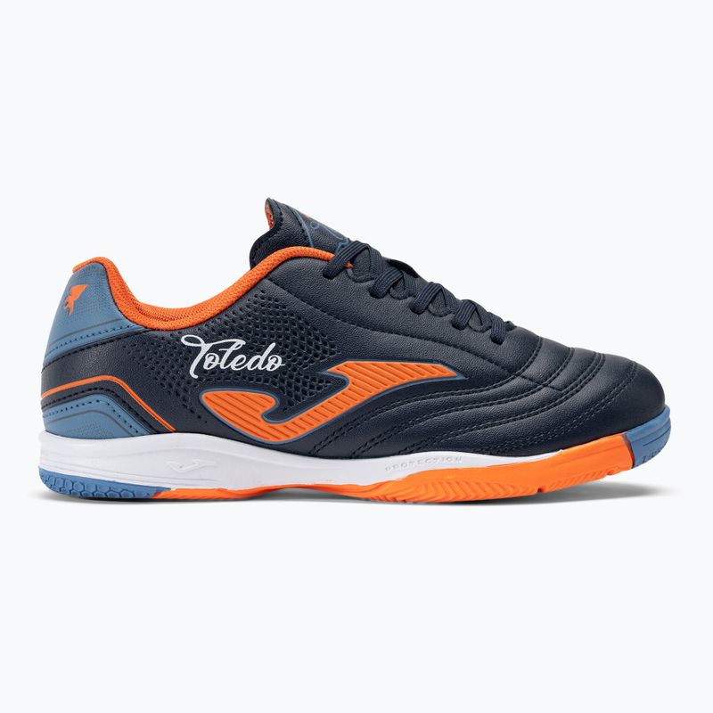 Παιδικά ποδοσφαιρικά παπούτσια Joma Toledo Jr IN navy/orange 2