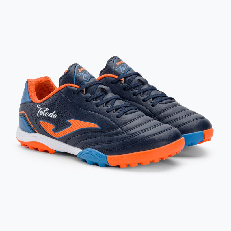 Παιδικά ποδοσφαιρικά παπούτσια Joma Toledo Jr TF navy/orange 4