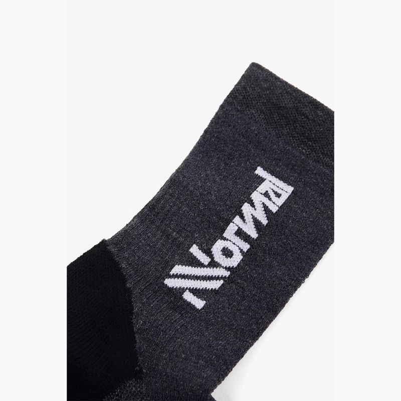 Κάλτσες για τρέξιμο NNormal Merino black 2