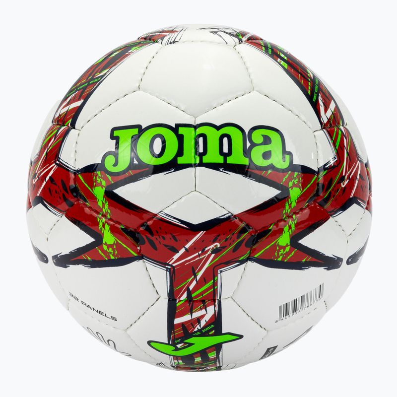 Μπάλα ποδοσφαίρου Joma Dali III red/fluor green μέγεθος 4