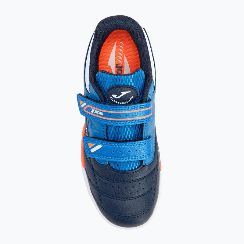 Παιδικά παπούτσια ποδοσφαίρου Joma Cancha 2403 IN navy royal 5