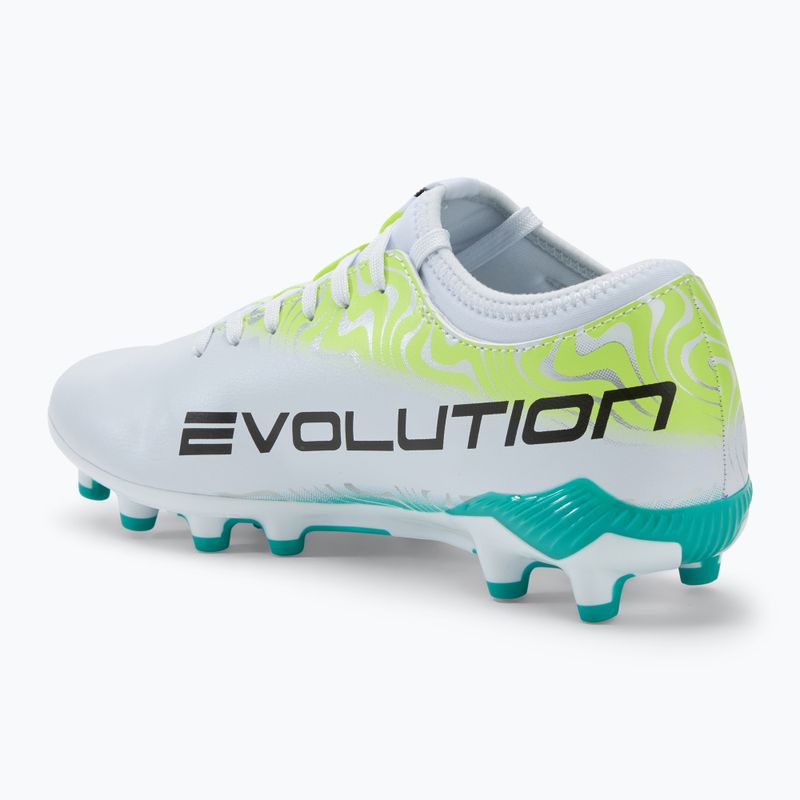 Joma Evolution FG ανδρικά ποδοσφαιρικά παπούτσια λευκό/τυρκουάζ 3