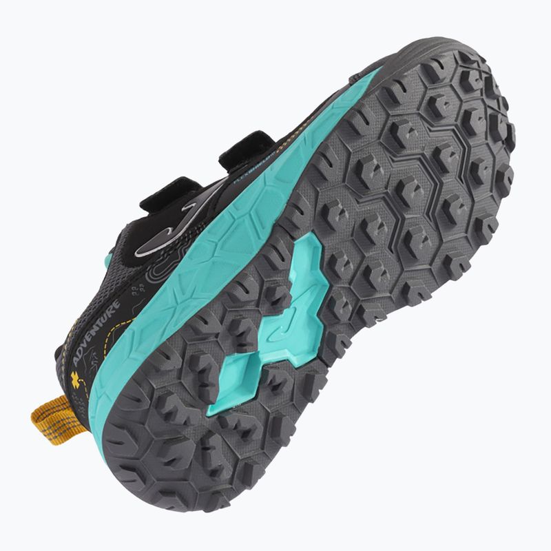 Παιδικά παπούτσια τρεξίματος Joma Adventure black/turquoise 12