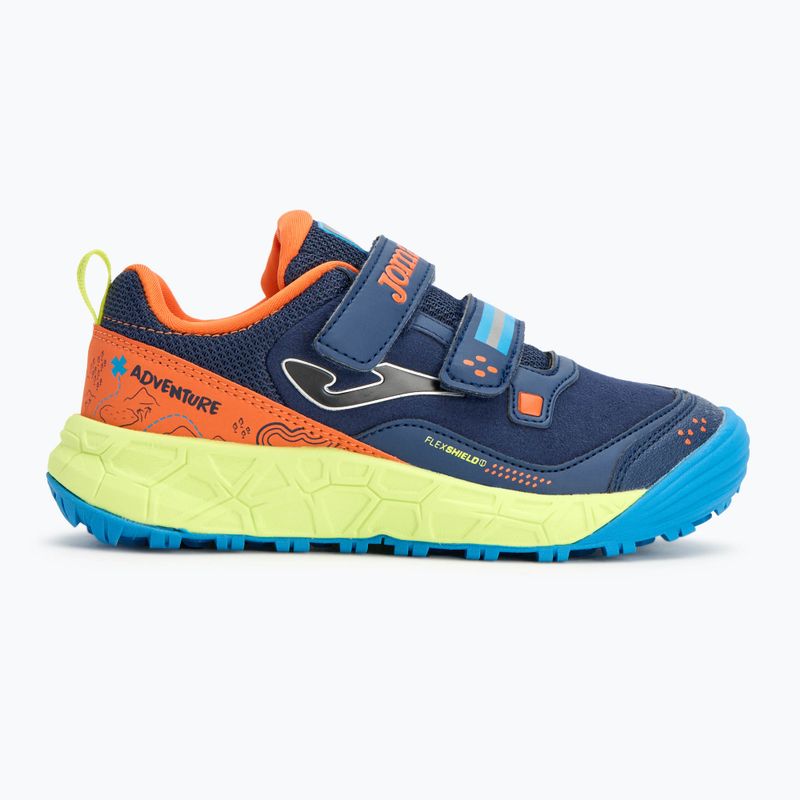 Παιδικά παπούτσια τρεξίματος Joma Adventure navy/orange 2