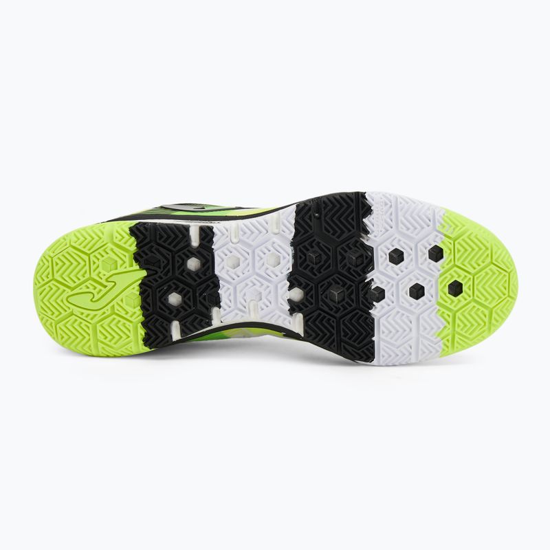 Ανδρικά ποδοσφαιρικά παπούτσια Joma Regate Rebound IN lemon fluor/green 4