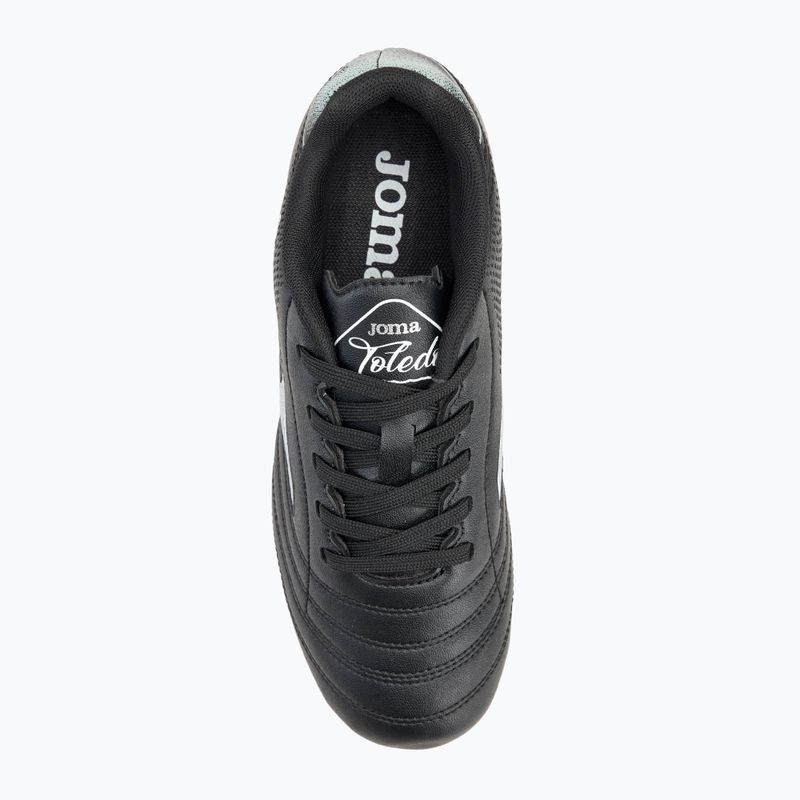 Παιδικά παπούτσια ποδοσφαίρου Joma Toledo 2401 AG black/white 5