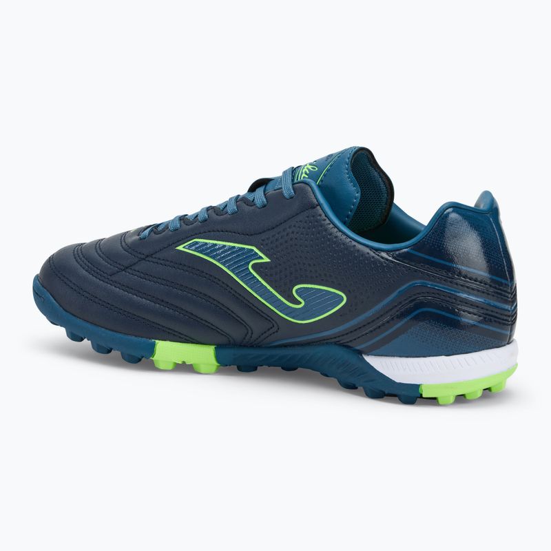 Joma Aguila TF ανδρικά ποδοσφαιρικά παπούτσια navy/green fluor 3