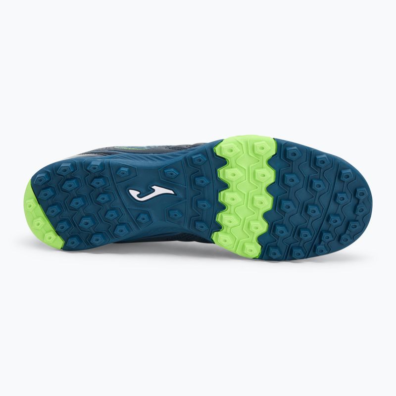 Joma Aguila TF ανδρικά ποδοσφαιρικά παπούτσια navy/green fluor 4