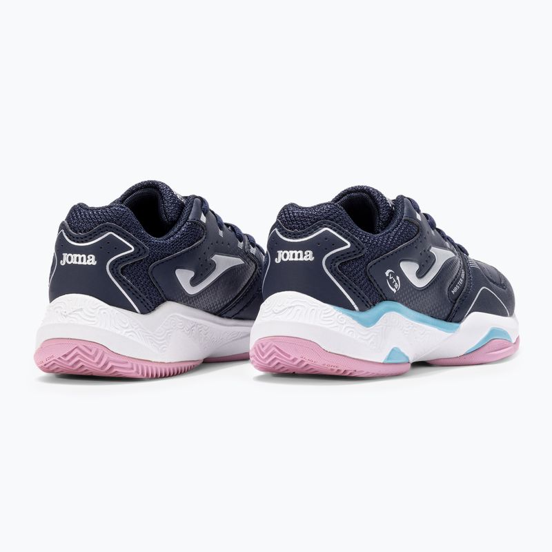 Παιδικά παπούτσια τένις Joma Master 1000 JR C navy blue/ pink 3