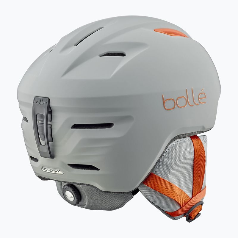 Παιδικό κράνος σκι Bollé Atmos Youth grey/orange matte 3