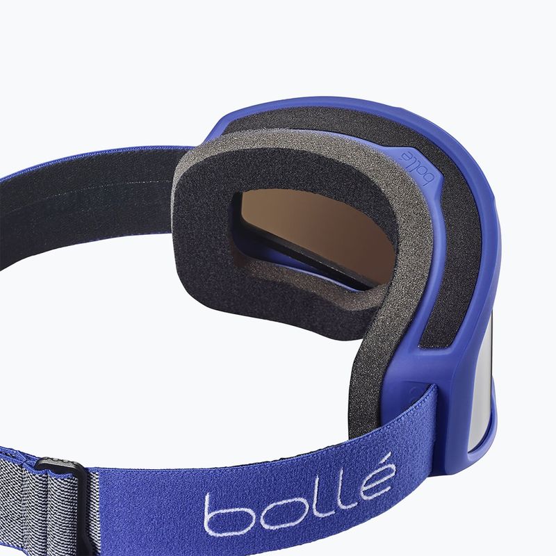 Μάσκα σκι Bollé Bedrock Plus royal blue matte/black chrome 2