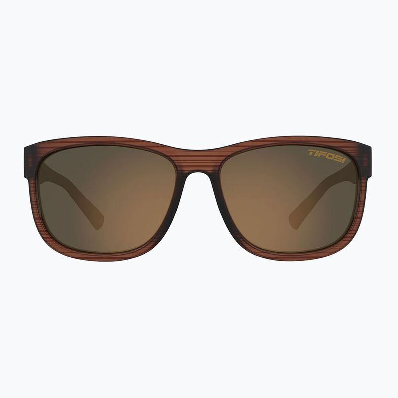 Γυαλιά ηλίου Tifosi Swank XL Polarized woodgrain/brown 2