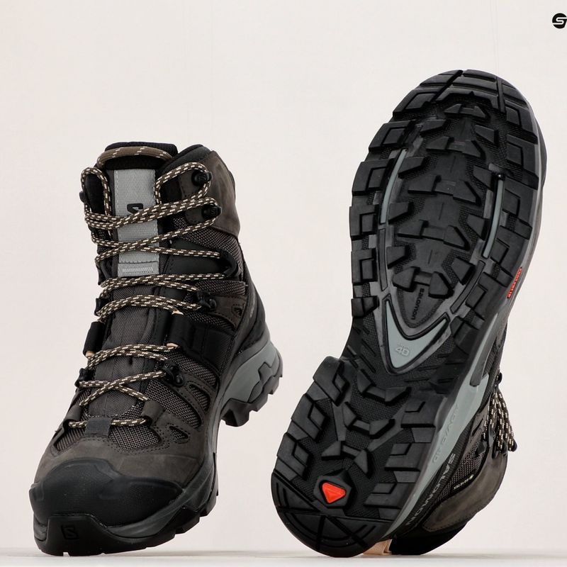 Γυναικείες μπότες πεζοπορίας Salomon Quest 4 GTX magnet/black/sun 19