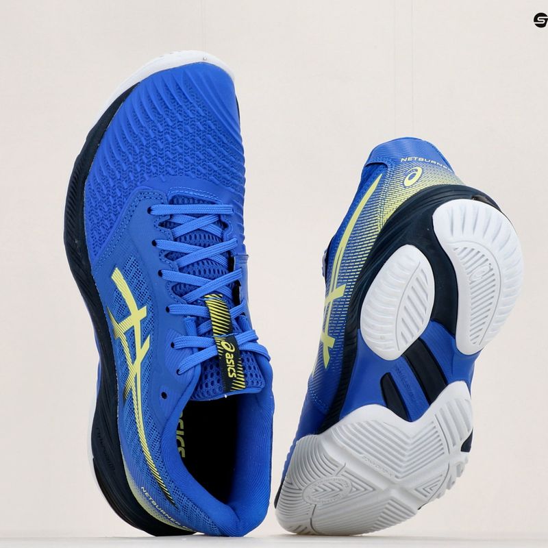 ASICS Netburner Ballistic FF 3 ανδρικά παπούτσια βόλεϊ illusion blue / glow yellow 13