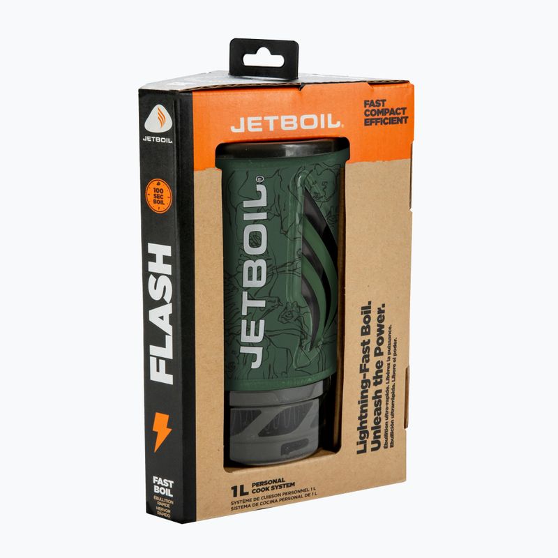 Jetboil New Flash σετ πεζοπορίας κουζίνα πράσινο FLWLD-EU 5