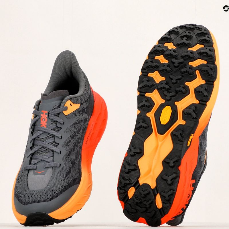 Ανδρικά παπούτσια τρεξίματος HOKA Speedgoat 5 castlerock/flame 20