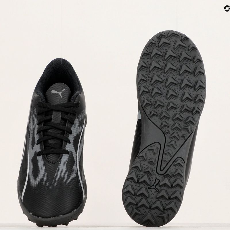 PUMA Ultra Play TT Jr παιδικά ποδοσφαιρικά παπούτσια puma black/asphalt 18