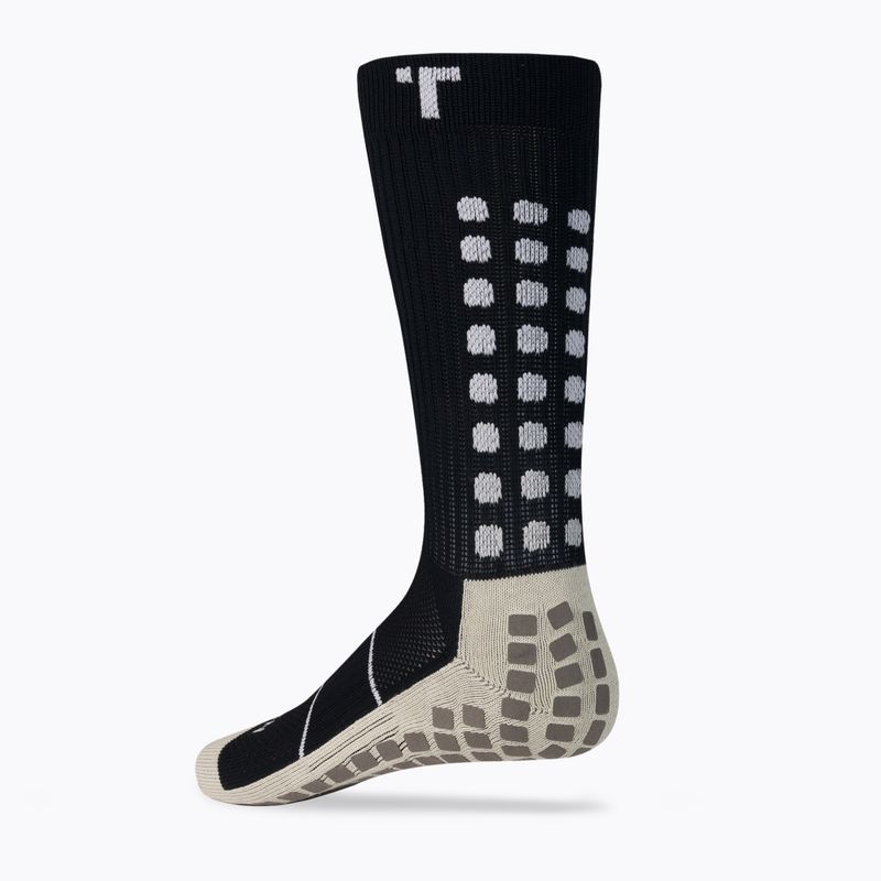 TRUsox Mid-Calf Thin κάλτσες ποδοσφαίρου μαύρες CRW300 2