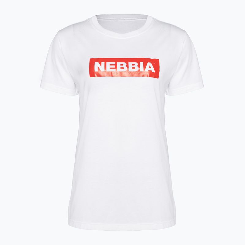 NEBBIA Γυναικείο λευκό t-shirt 7