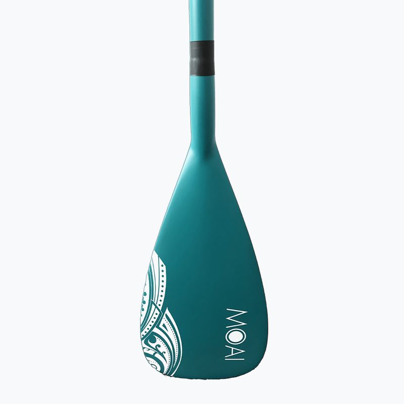 Κουπί SUP 3 τεμαχίων MOAI Carbon Limited 3D green 5