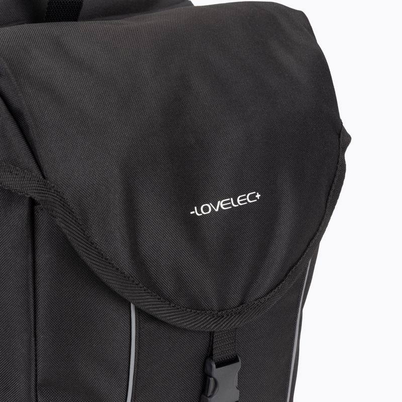 LOVELEC Merano 27 l ποδηλατική βαλίτσα μαύρη 3