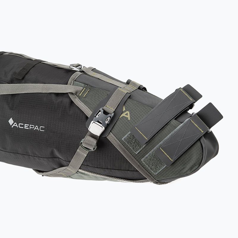 Ζώνη για τσάντα σέλας ποδηλάτου Acepac Saddle Harness MKIII grey 4