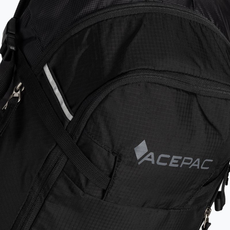 Acepac Flite 20 l σακίδιο πλάτης ποδηλάτου μαύρο 206709 4