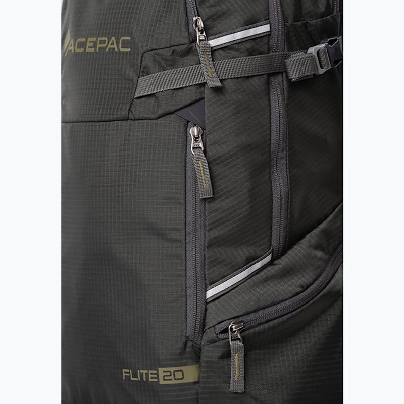 Σακίδιο πλάτης ποδηλάτουAcepac Flite 20 l grey 7