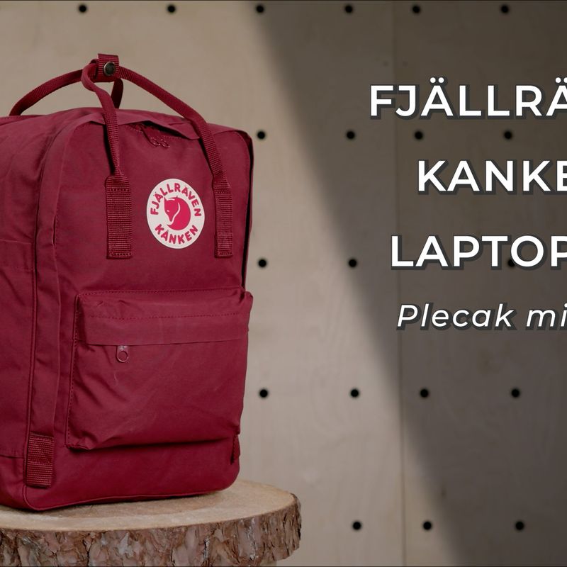 Fjällräven Kanken Laptop 15" σακίδιο πεζοπορίας 664 frost green F23524 9