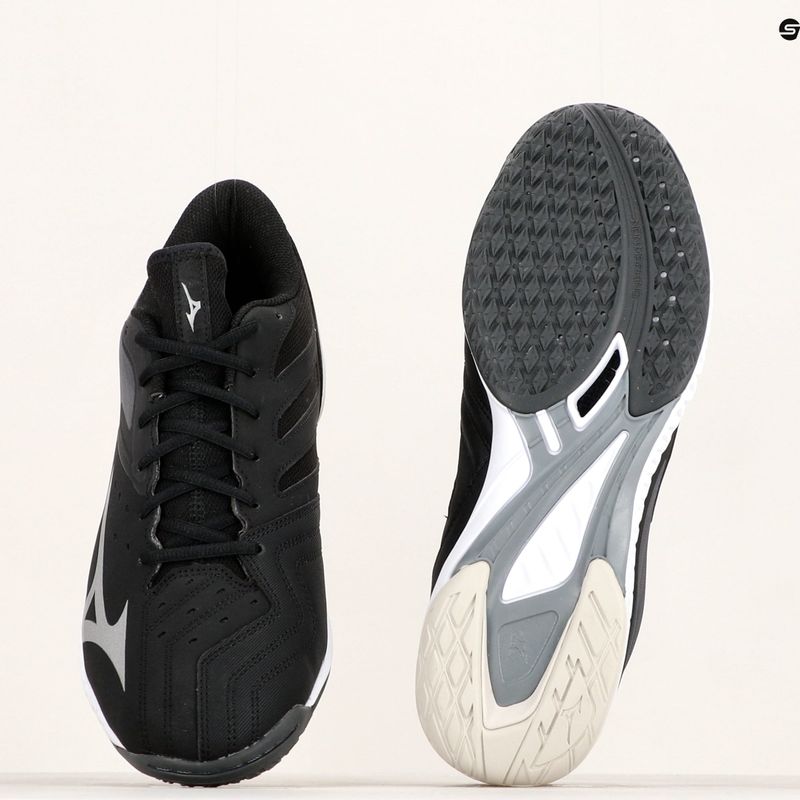 Ανδρικά παπούτσια χάντμπολ Mizuno Wave GK μαύρο/ασημί/λευκό 18