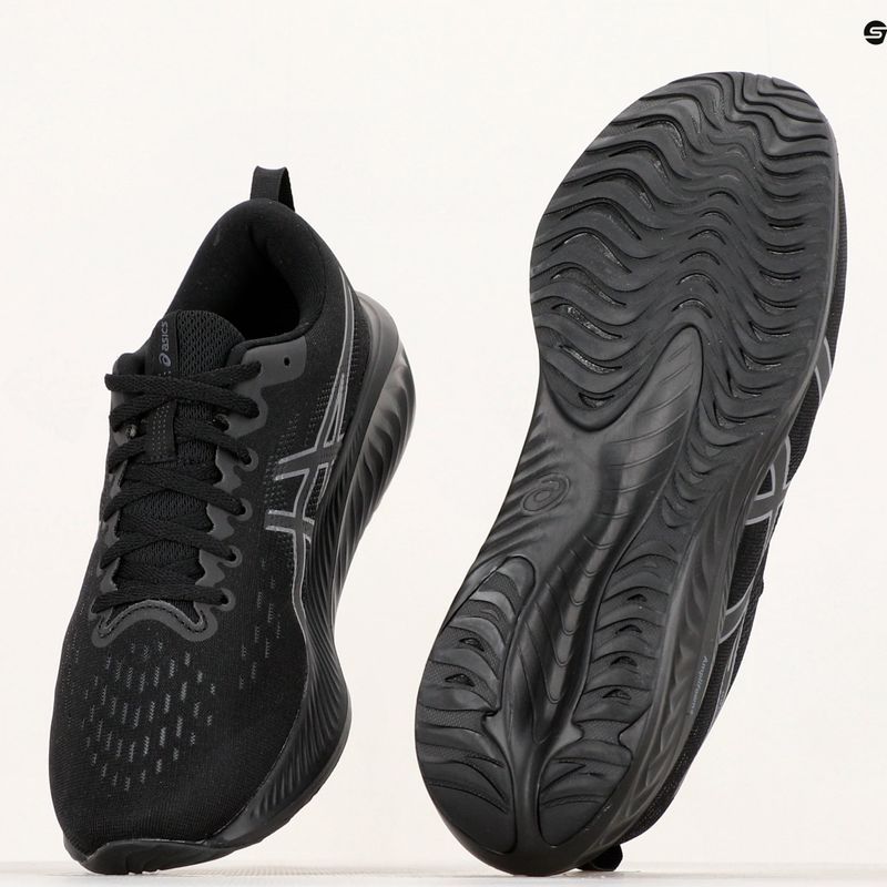 ASICS Gel-Excite 10 ανδρικά αθλητικά παπούτσια για τρέξιμο μαύρο/γκρι-γκρι 13