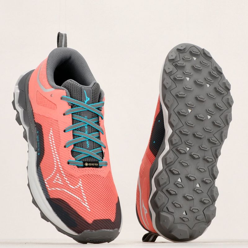 Γυναικεία παπούτσια για τρέξιμο Mizuno Wave Ibuki 4 GTX lantana/quiet shade/buebird 18