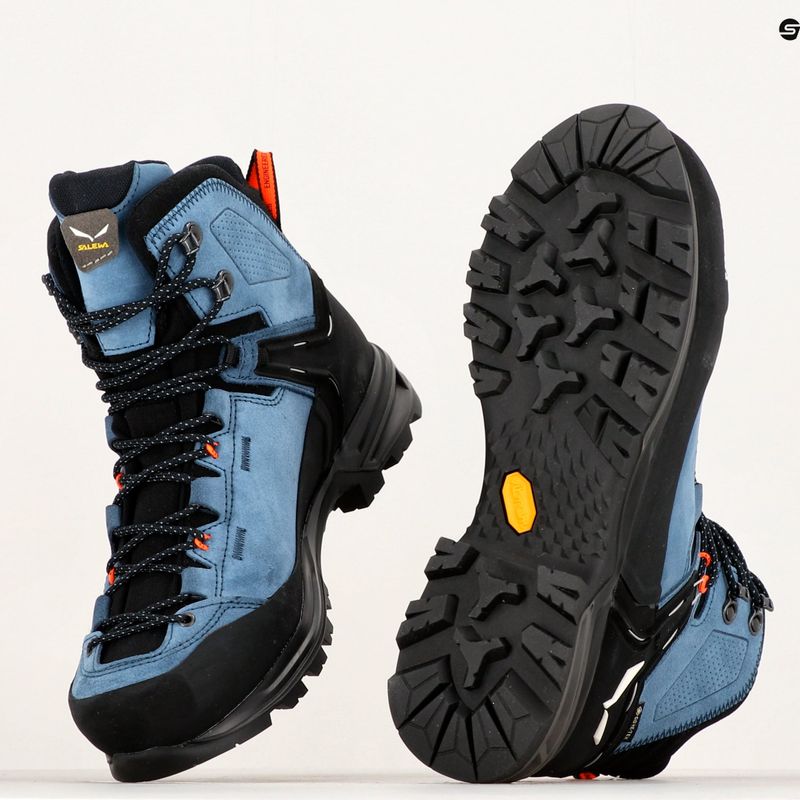 Ανδρικές μπότες πεζοπορίας Salewa MTN Trainer 2 Mid GTX java μπλε/μαύρο 13