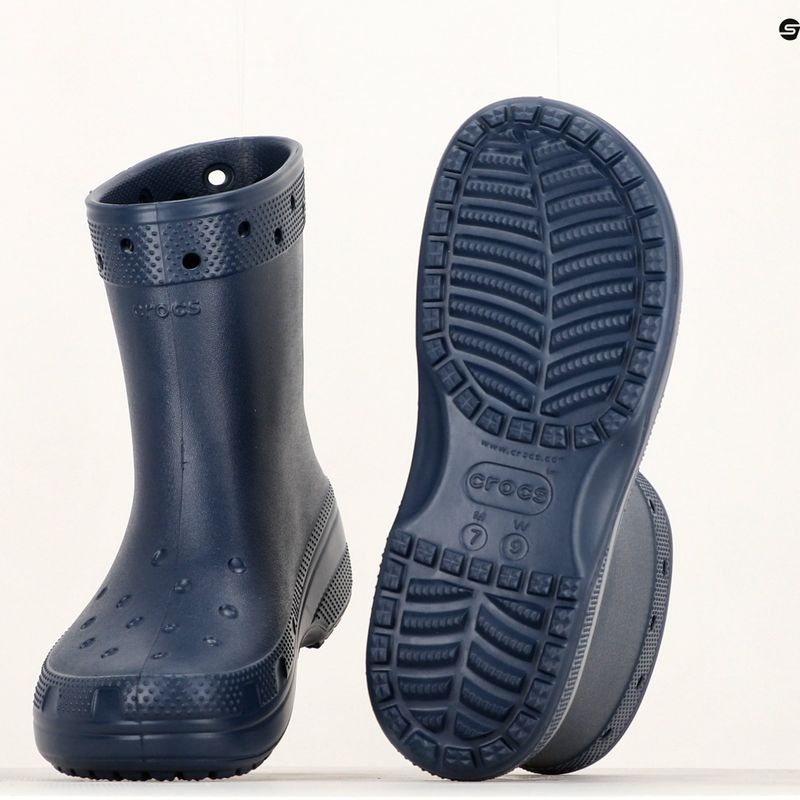 Crocs Classic Rain Boot navy ανδρικά μποτάκια για βροχή 12