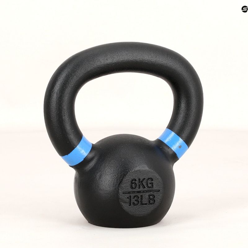 Kettlebell 6kg Pure2Improve μαύρο P2I810080 7