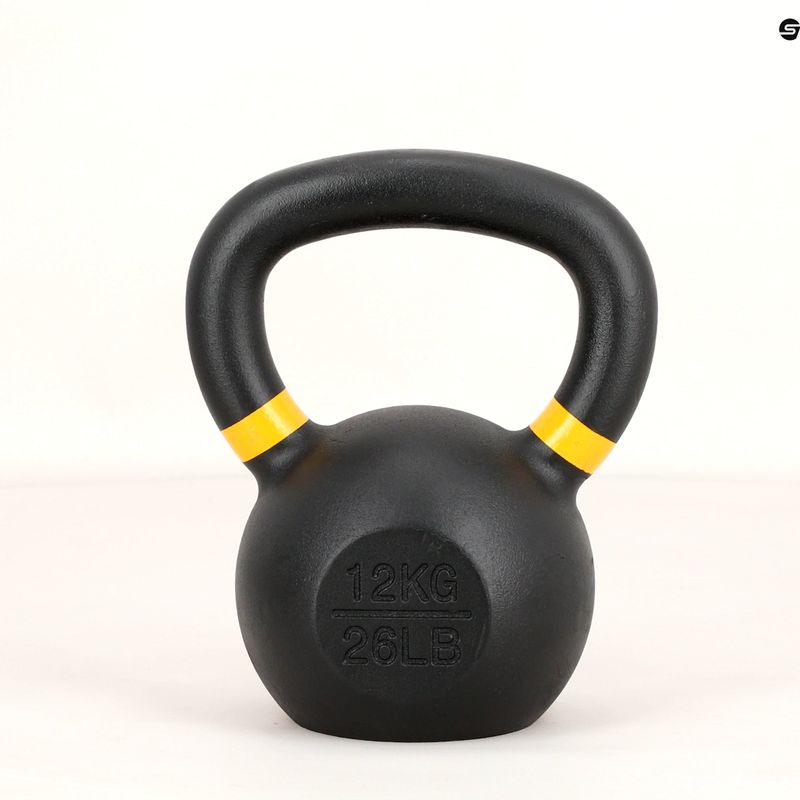 Kettlebell 12kg Pure2Improve μαύρο P2I810100 7