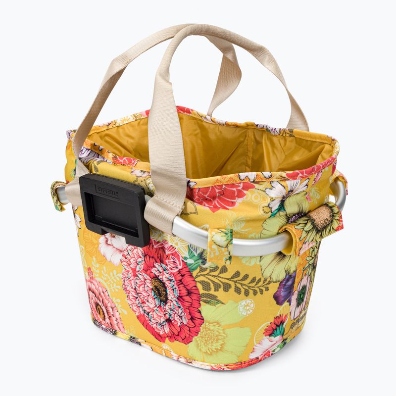 Basil Bloom Field Carry All Basket τσάντα τιμονιού ποδηλάτου κίτρινη B-11290