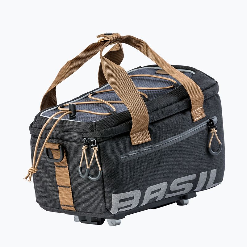 Τσάντα μπαγκαζιέρας ποδηλάτου Basil Miles Trunkbag MIK 7 l black slate