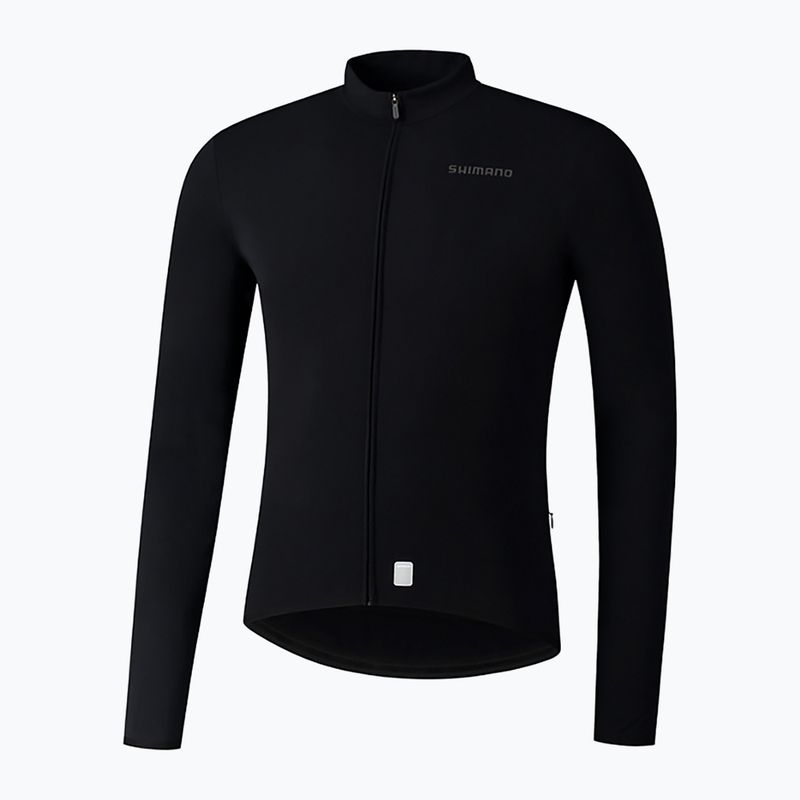 Ανδρικό φούτερ ποδηλάτου Shimano Vertex Thermal LS Jersey μαύρο PCWJSPWUE13ML0108 5